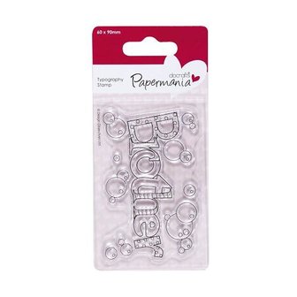 Clear stamp Typography Brother 60x90mm p/st