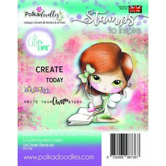 Clear stamp Ula Create p/st