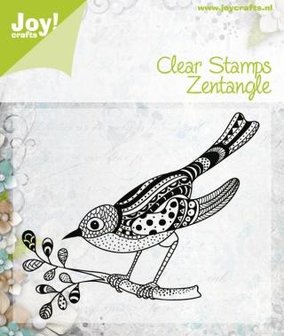 Clear stamp vogel 95x70mm p/st