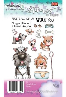 Clear stamp Woof You Clear stamps p/st