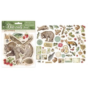 Die Cuts Forest p/66st