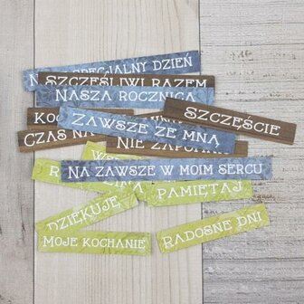 Quotes Die Cuts And remember p/set