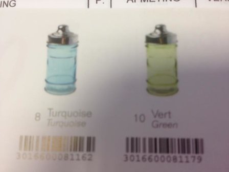 Drugstore flesjes aquablauw 4.8x11cm p/st