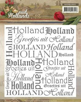 Folder Embossing Oud Hollands p/st