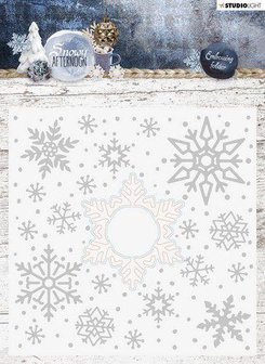 Folder nr.02 Snowy Afternoon p/st Embossing 