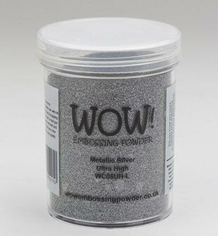 Poeder zilver Wow! Large 160ml p/st Embossing Poeder 