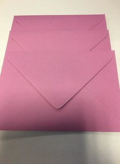 Envelop lila 11.5x16.2cm p/10st