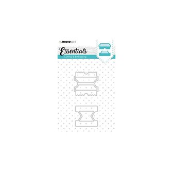 Stans nr.123 Cut Stencil Essentials tabs p/st