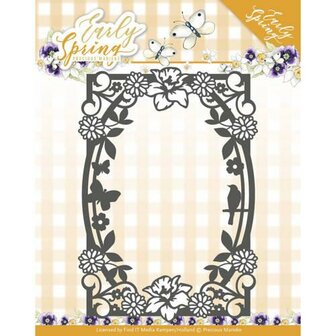 Stans Early Spring Flowers Rectangle Frame p/st