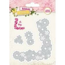 Stans nr.31 embossing Stencil Celebrate Spring p/st