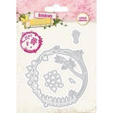 Stans nr.33 embossing Stencil Celebrate Spring p/st