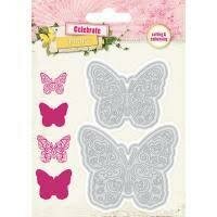 Stans nr.34 embossing Stencil Celebrate Spring p/st