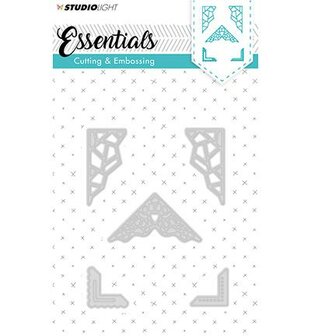 Stans nr.145 embossing Stencil Essentials hoeken p/st