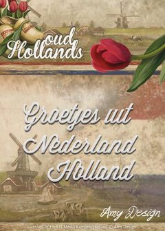 Stans Oud Hollands Groetjes uit Nederland Holland p/st
