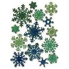 Stans thinlits Paper snowflakes mini p/set
