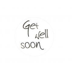 Stickers Get well soon p/20st wit