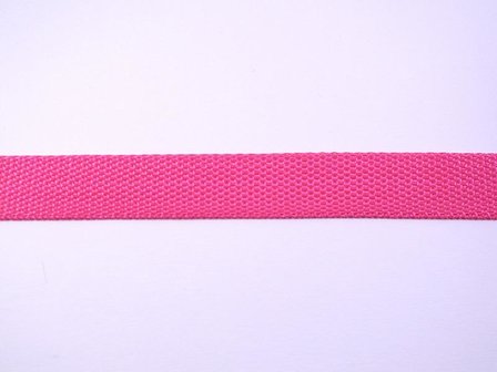 Tassenband fuchsia 25mm p/mtr Polypropylene 