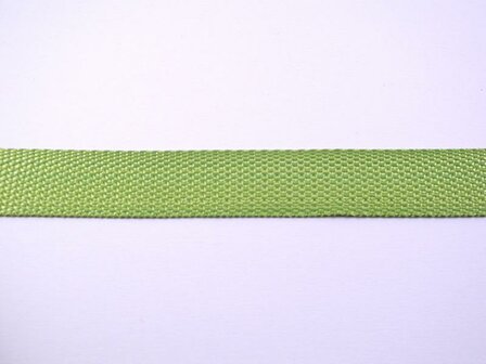 Tassenband limegroen 25mm p/mtr Polypropylene 