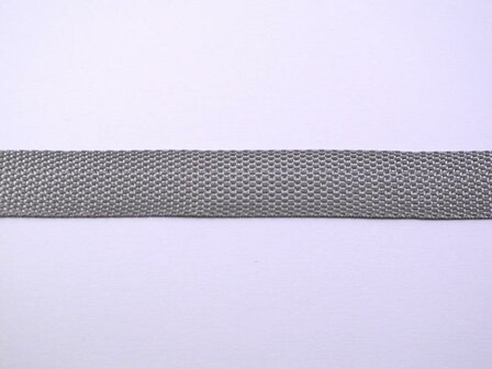 Tassenband lichtgrijs 40mm p/mtr Polypropylene 