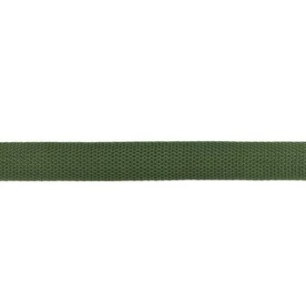 Tassenband legergroen 25mm p/mtr Polypropylene 