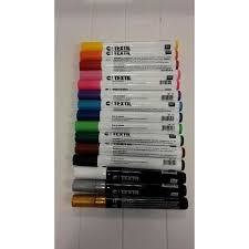 Textielmarkers bruin 3mm p/st