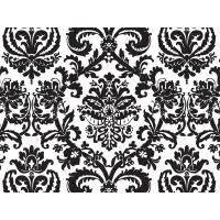 Vloeipapier Barok zwart 50x75cm p/12vel