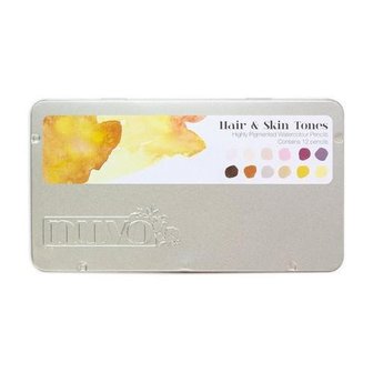 Potloden hair&amp;skin tones Watercolour p/set