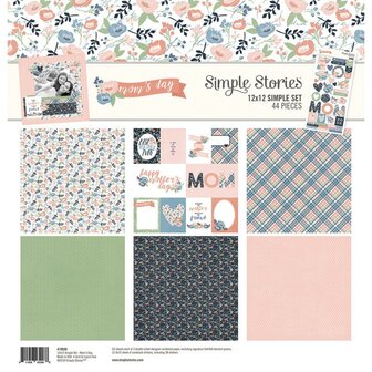 Paper pad Mom&#039;s Day Collection Kit 30.5x30.5cm p/set