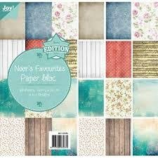 Paper pad 15x30cm noor&#039;s favourites p/48vel