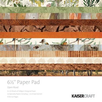 Paper pad Open road 16.5x16.5cm p/set