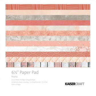 Paper pad Peachy 16.5x16.5cm p/set