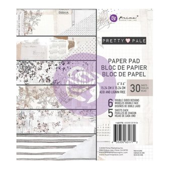 Paper pad Pretty pale 15x15cm p/30vel
