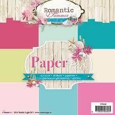 Paper pad nr.36 Romantic Summer 15x15cm p/36vel