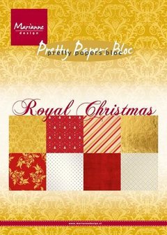 Paper pad 15x20cm Royal Christmas p/set