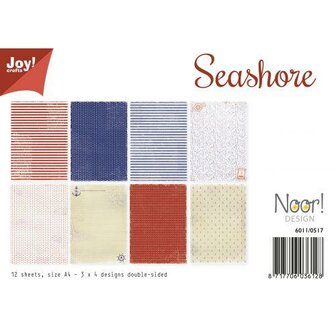 Paper pad A4 Seashore p/12vel