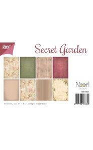 Paper pad A4 Secret Garden p/12vel