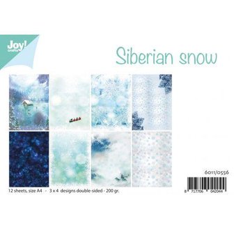 Paper pad A4 Siberian Snow p/12vel