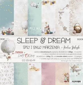 Paper pad sleep &amp; dream 30.5x30.5cm p/set