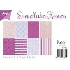 Paper pad A4 Snowflake kisses p/12vel