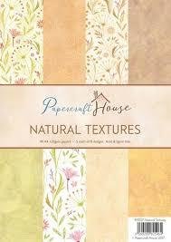 Paper pad Stripes and Natural Textures A4 p/set