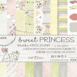 Paper pad Sweet princess 15.25x15.25cm p/18vel