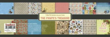 Paper pad 30.5x30.5cm The Pirate&#039;s Treasure p/16vel 