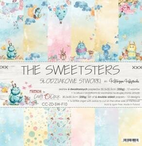 Paper pad 30.5x30.5cm The Sweetsters p/6vel