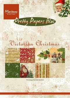 Paper pad 15x20cm Victorian Christmas p/set