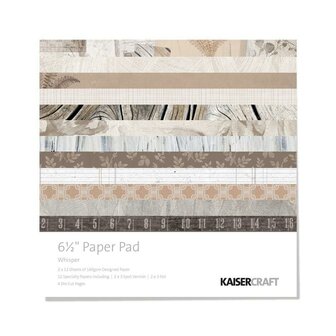 Paper pad Whisper 16.5x16.5cm p/set