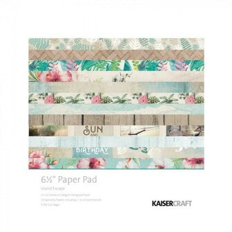 Paper pad Wildflower 15x15cm p/set