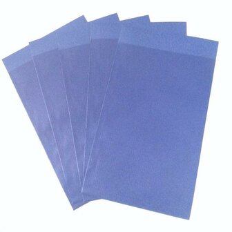 Zakken 12x19cm Zakken donkerblauw 12x19cm p/5st papier effen p/5st papier effen