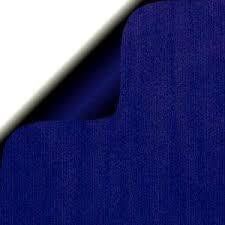 Papieren zakken 16x6x27cm p/50st blauw zijvouw