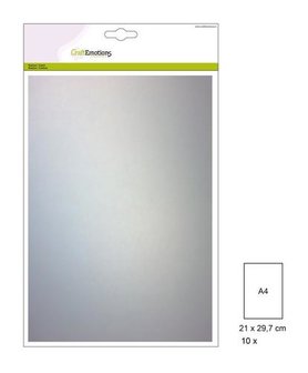 Perkamentpapier transparant A4 p/10vel wit