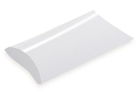 Pillowbox wit groot 16.8x13.3x3.8cm p/st wit